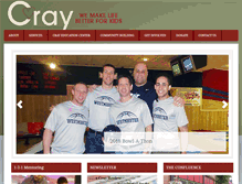 Tablet Screenshot of crayyouth.org